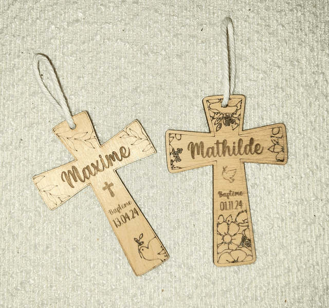Croix baptême